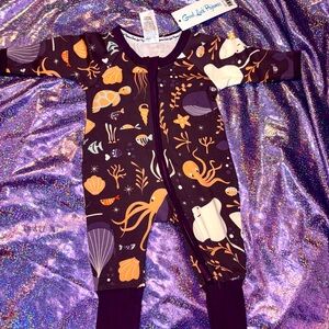 Good Lad Kids Ocean Adventure One Piece - Purple and Orange